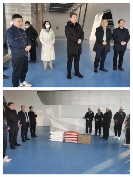 黨委副書記、總經(jīng)理崔仲民看望慰問春節(jié)堅(jiān)守一線值守人員